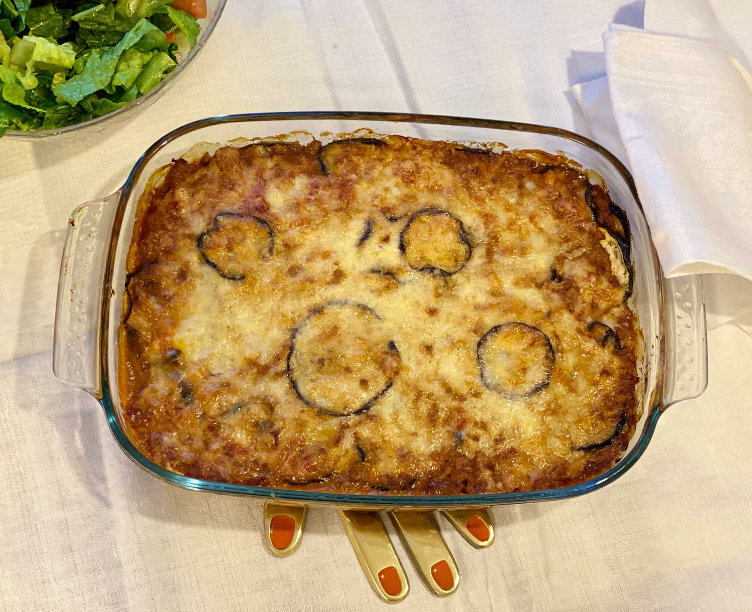 vegetarisk moussaka