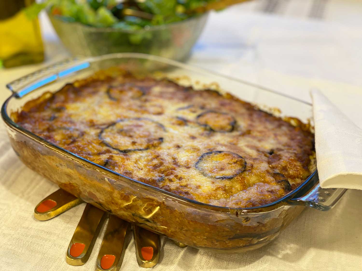 vegetarisk moussaka